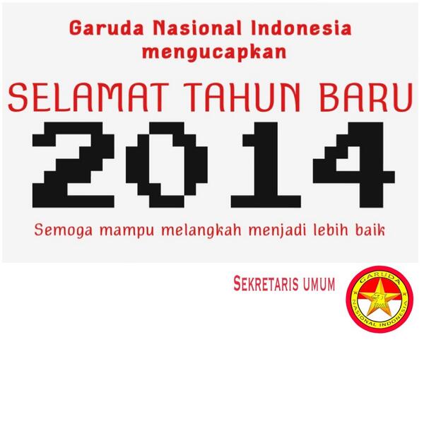 Kami mengucapkan SELAMAT TAHUN BARU 2014 untuk seluruh masyarakat di indonesia,semoga tahun depan menjadi lebih baik
