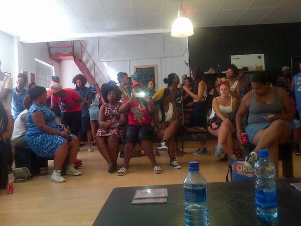 lebomashile's tweet photo. Everybody's so good looking! It looks almost looks like a music video set/advert... #MeetandGreetSession http://t.co/aKqIfDfHN1