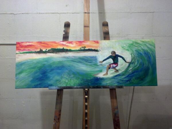 inknskin's tweet image. My last painting for 2013!! I will finish this today! #deathsquadcreative #artforsale #surfordie #DS4LIFE #ONELOVE