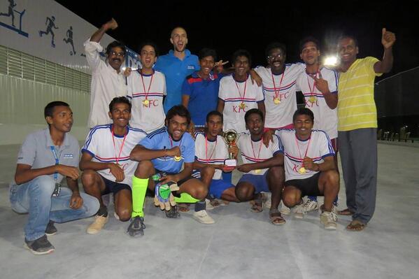 DecathlonCbe's tweet photo. Congratulations to Kaovai Pudur aka Bosnia for winning the Neelambur World Cup. Cheers!!!!! http://t.co/cG7fX2FHMp