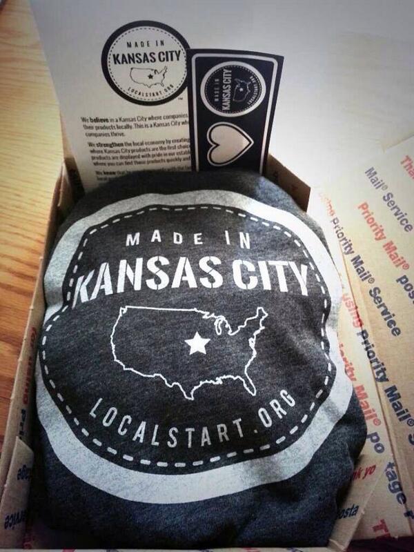 MadeInKC_Intern's tweet photo. Going, going, gone! More Made In KC shirts coming in 2014...look out! http://t.co/BIMis1zO1U