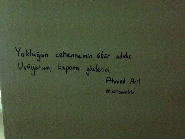 #ŞiirSokakta - @SiirSokaktaaa