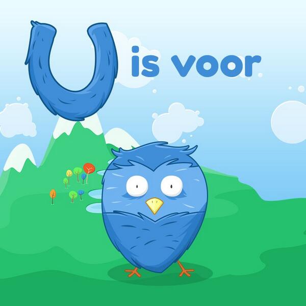 LearnyApp's tweet image. De voorlaatste dag van het jaar is voor Uil #learnyapp #alfabet #uil