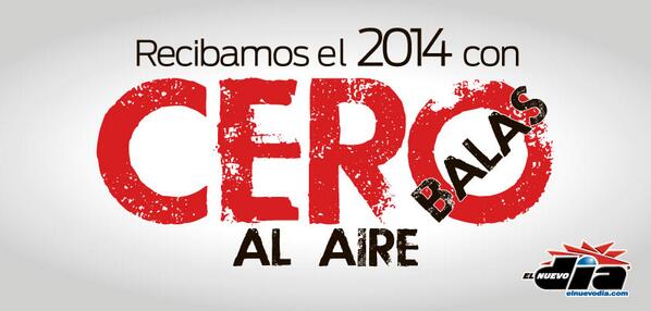 RT <a href="/ElNuevoDia/">El Nuevo Día</a>: Recibamos el 2014 con #cerobalasalaire | Comparte con un RT
