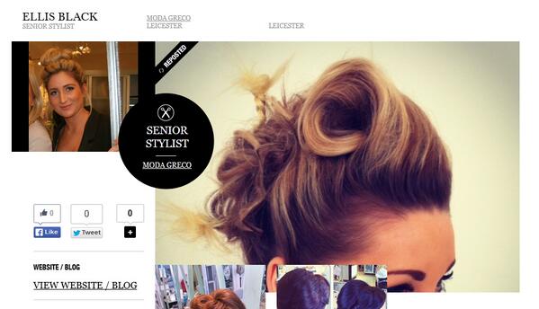 ModaGreco's tweet image. @EllisBlack44's Official @ghd Hair Profile ghdhair.com/profile/ellisb… #ModaGreco #Leicester