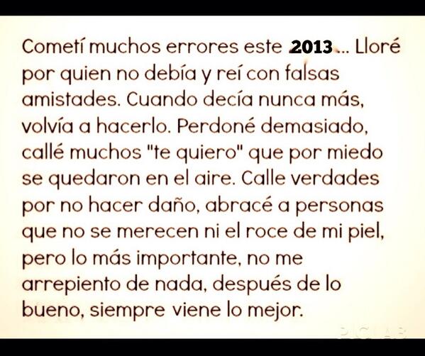 Almost over 2⃣0⃣1⃣3⃣ 👋