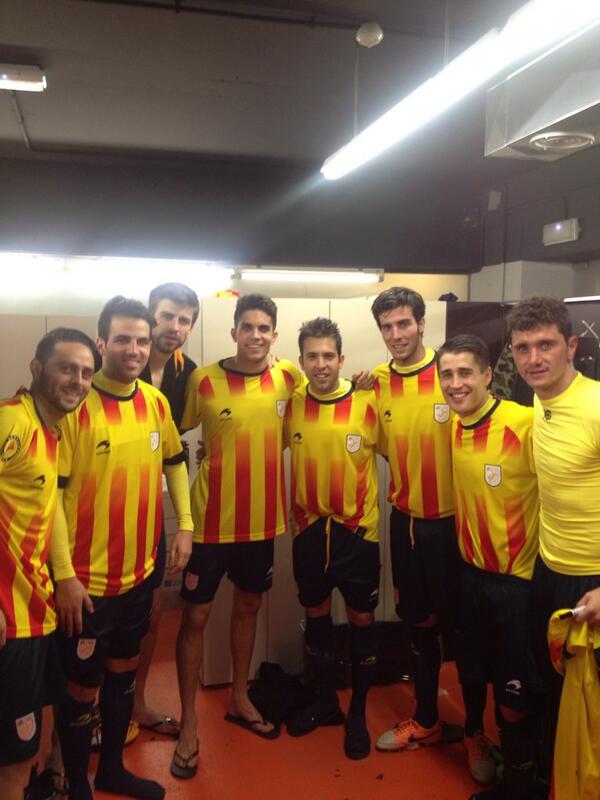Gran partit i bona victòria amb la Selecció Catalana! Sempre és un plaer formar-hi part. Bona nit!!! 👍