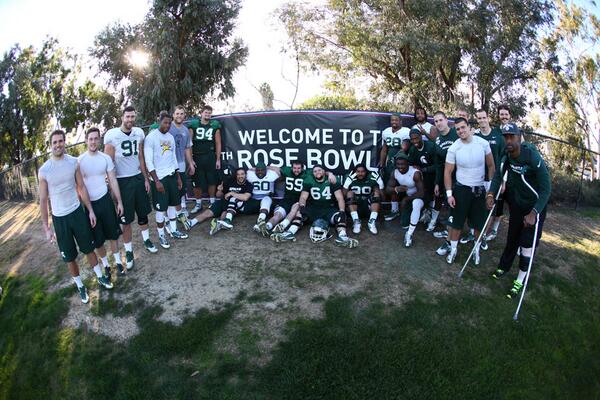 The winningest senior class in Spartan history practiced for the last time on Monday...