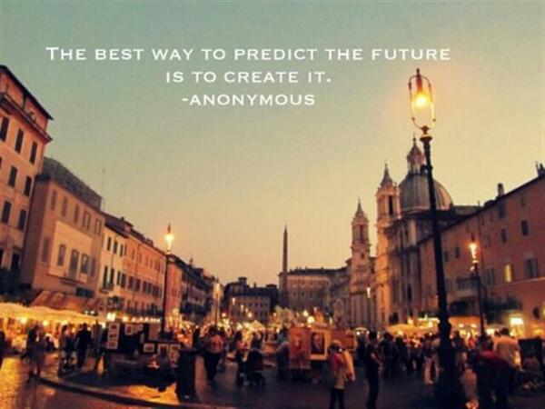 Create your own future ! Good morning universe ♥