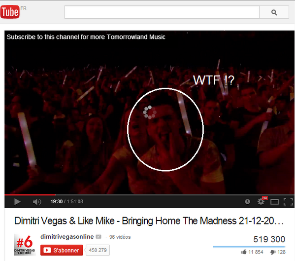 MGuerny's tweet photo. I'm watching #BringingHomeTheMadness on @YouTube ... but there's some lags and some weird things ... http://t.co/s5xUd7UQep