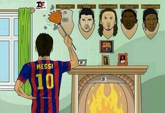 RMCFTheBesst's tweet image. @_MatiasMessi El tonto de tu hermano, y sus trofeos!