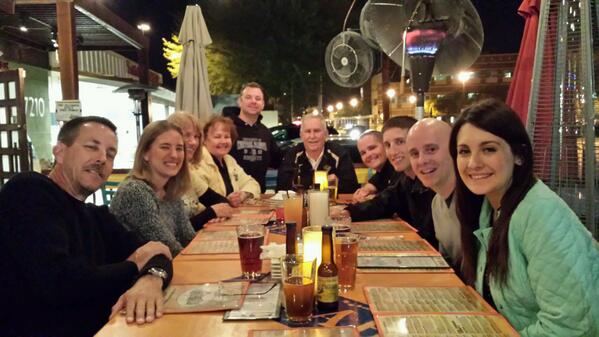 UCF_Blake's tweet photo. "@GoUCFGo: #ucfiesta #ChargeOn http://t.co/rGLRhC3K5a" #rehabburger #oldtownscottsdale