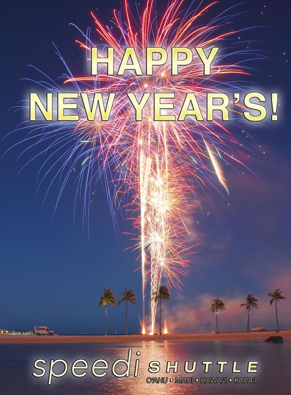 Happy New Year's from SpeediShuttle!