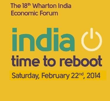 Events4Startups's tweet image. India: Time to Reboot – The 18th Wharton India Economic Forum - bit.ly/1irmrcf -