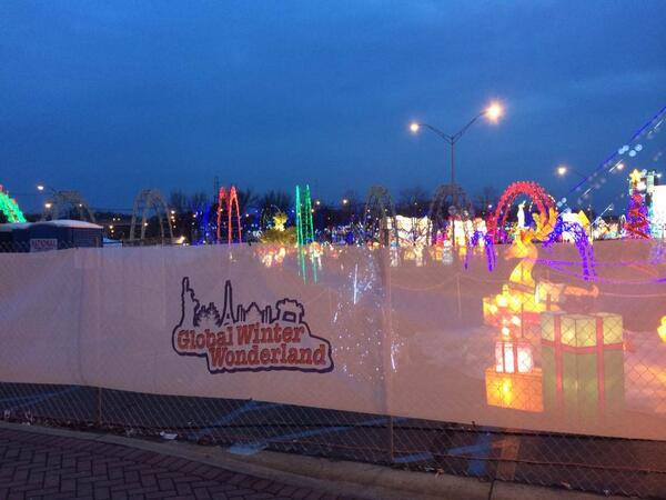 lichao's tweet photo. Just got back from the Winter Wonderland Atlanta (@Turner Field) http://t.co/oLVCgAIstW