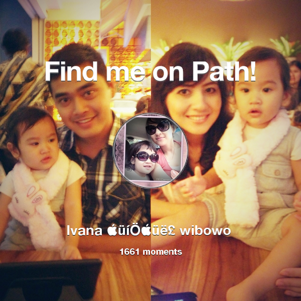 I've shared 1,661 memories with my friends on #Path - see them now at path.com! #thepersonalnetwork