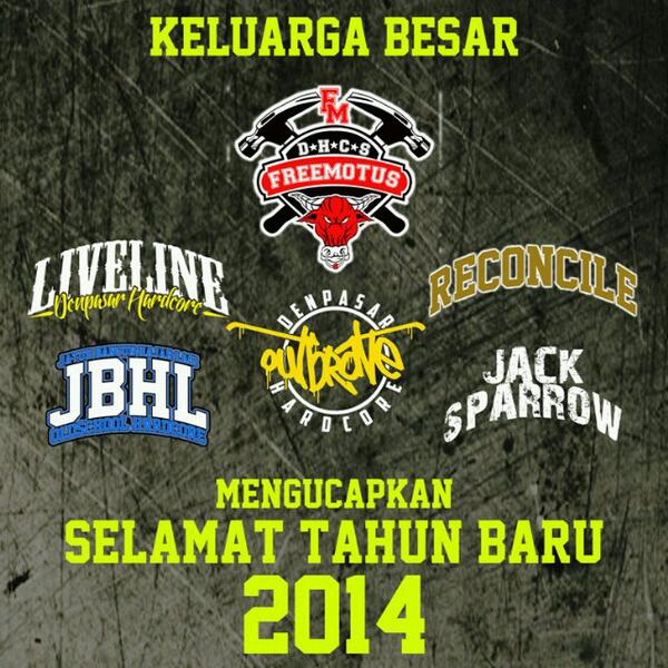 FREEMOTUS_DHCS's tweet image. HappyNewYear2014 @LIVELINEHC @OUTBRAVEHC @jacksparrowBHCF @ReconcileBALI @JBHL_HC Stay Gold brader