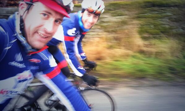 Well today is the last ride together as team mates <a href="/RobPartridge/">Rob Partridge</a>  5 quick years buddy. its been emotional.