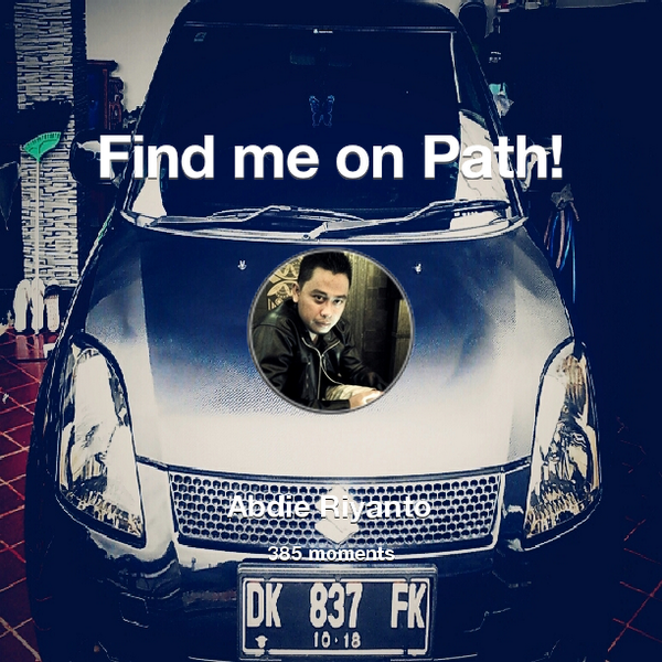 Abdie85's tweet photo. I've shared 385 memories with my friends on #Path - see them now at http://t.co/kw8qGkiMTq! #thepersonalnetwork http://t.co/MrraqQ0sre