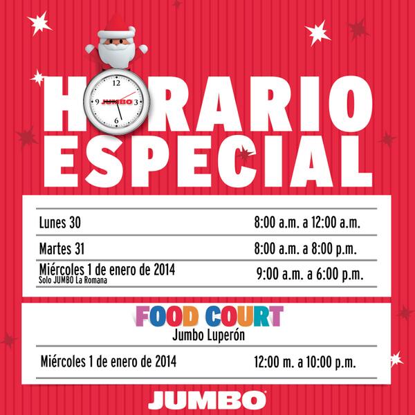 ModaJumbo's tweet photo. HORARIO de fin de año: Hoy estaremos laborando de 8:00 a.m. a 8:00 p.m. ¡Te esperamos! http://t.co/MXddjA6ABc
