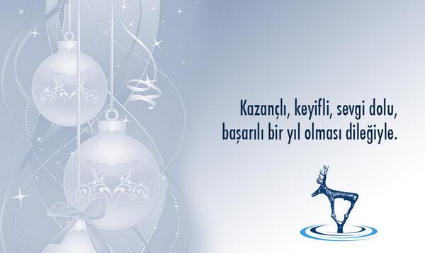 Kazançlı, keyifli, sevgi dolu, başarılı bir yıl olması dileğiyle.