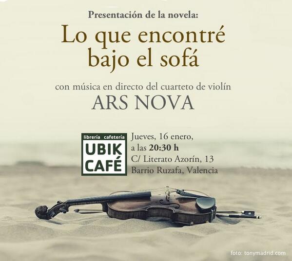 <a href="/Luisbausa/">Luis Rodriguez Bausa</a> NOVELA + VIOLINES: Quizás una de las presentaciones más especiales que he hecho hasta ahora.
