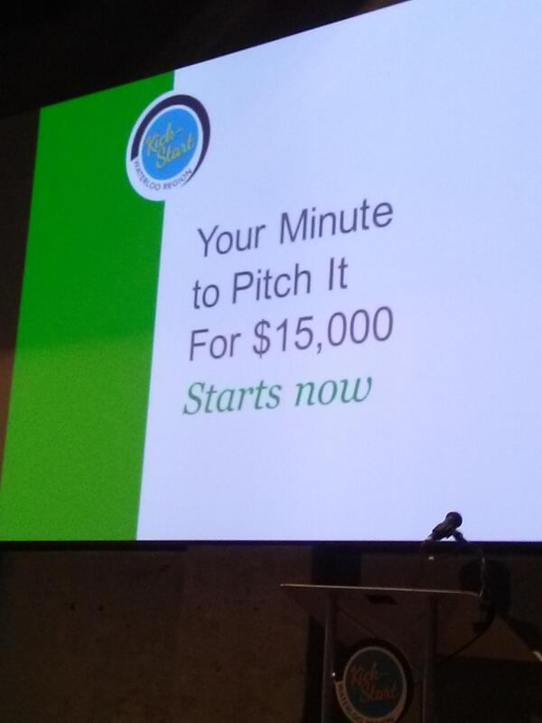 uFrizz's tweet photo. Just pitched at the #kickstartkw! http://t.co/QWXFhYkqXW