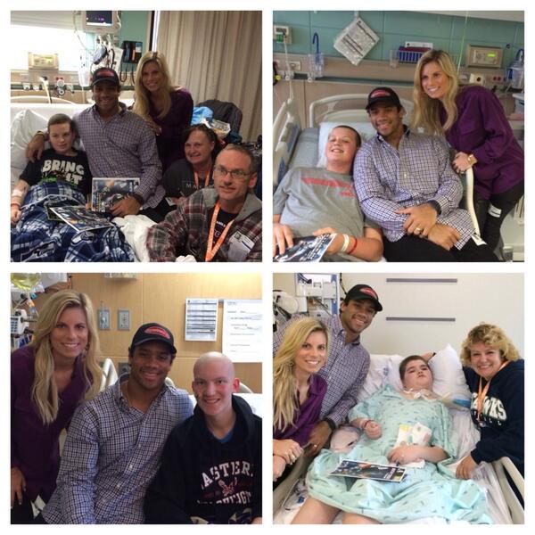 Great seeing Tanner, Jacob, Tristan, and Matthew today @seattlechildren #Love