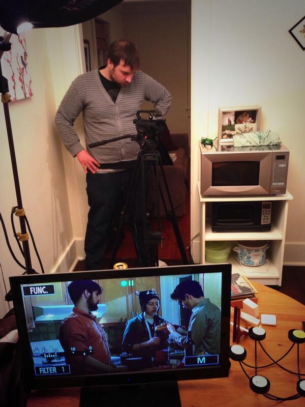 CAdelaideFilm's tweet image. Monitors, Cameras, DPs, oh my!