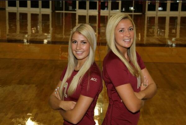 why are they so perfect 😍 #fsuvolleyball