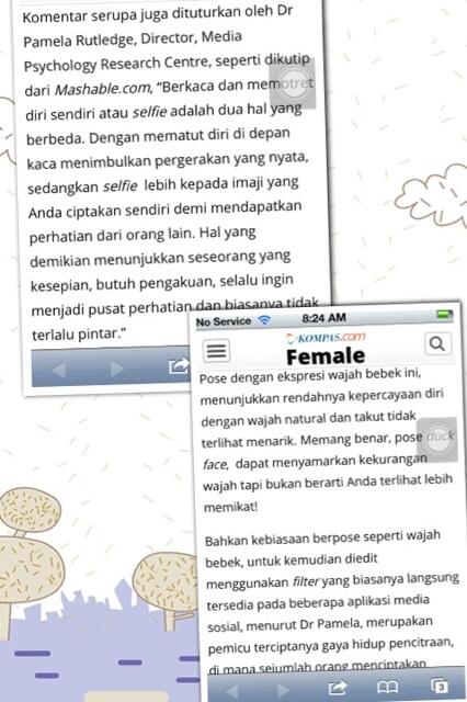 falla_adinda's tweet photo. Tentang yang hobi selfie tapi mukanya dijelek-jelekin.. This is deep. http://t.co/oKNPFIvxfS
