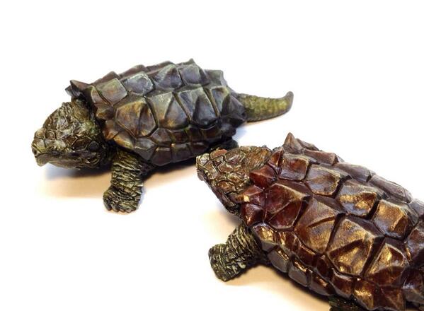 売れ筋がひ新作 根付 ワニガメ アクアプラント製 その他 Homeburger Gr