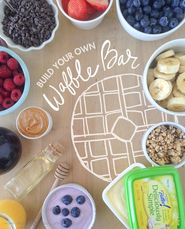 designeatrepeat's tweet image. Build Your Own Waffle Bar &amp;gt; designeatrepeat.com/2014/01/build-… #DeliciouslySimple #spon