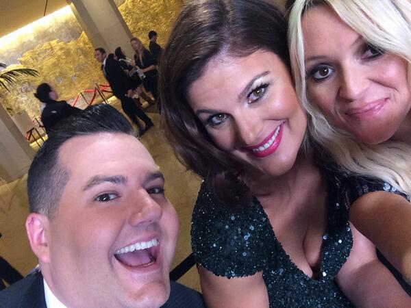 zannarassi's tweet photo. Tune in to @RedCarpetTeam live at 8pm PST with @helloross and @KristinDSantos! http://t.co/xVq7fTG5HJ
