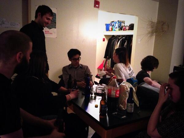 CAdelaideFilm's tweet image. Wrapped! Celebrating @AndrewTremblett's birthday as well..!