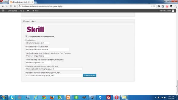 SkrilleShop's tweet image. @tech88tech Payment Success &amp;amp; Cancellation Page for #skrill eShop #wordpress plugin -- New Feature