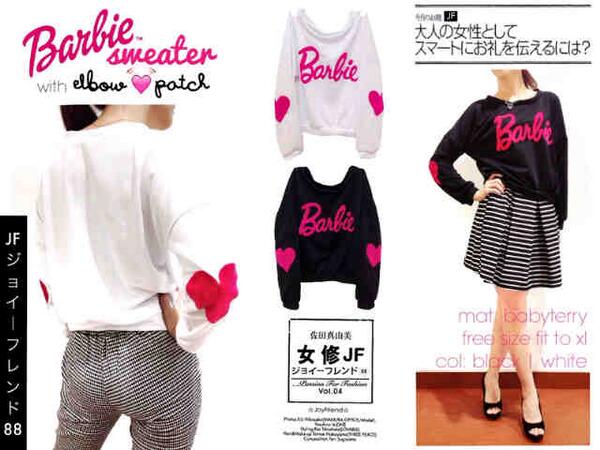 Barbie sweater 80rb #cariproduk #carireseller