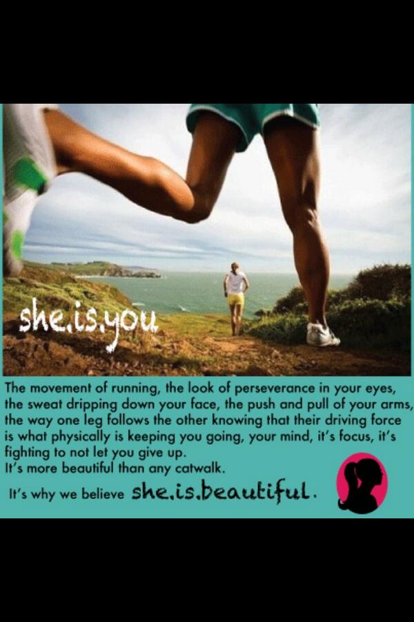 When I am my most authentic, pure, most BEAUTIFUL self... #runningbeauty #runhappy #fitness #womensrunning