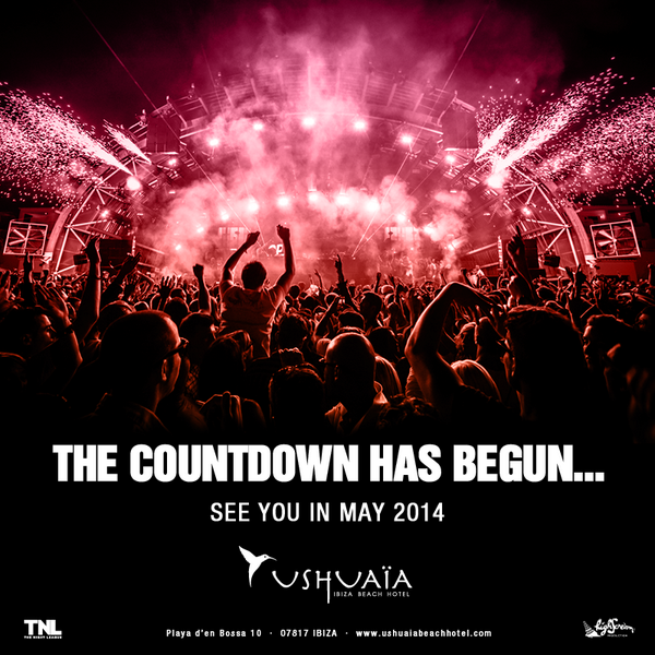 ushuaiaibiza's tweet photo. Guys!! Are you ready for Ushuaïa 2014??? The BEST summer of your life is coming ;) #Countdown http://t.co/yA3SZ8AO4S