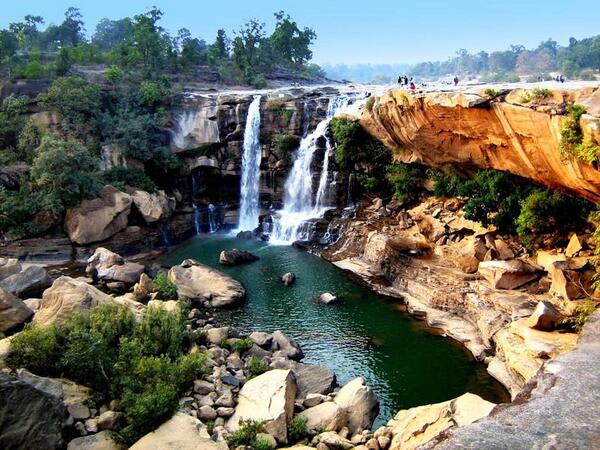 TravelAddA's tweet image. #AmritDhara falls, #Chhattisgarh