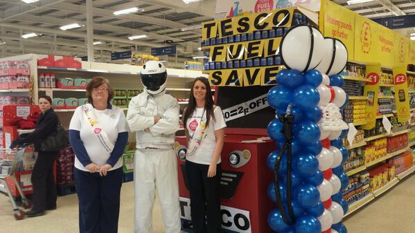 The stig!so impressed with the fuel saver he turned up at Talbot Green <a href="/dougcochrane/">doug cochrane</a> <a href="/lairylaur_laura/">Laura Milton</a> <a href="/AndyWoolfenden/">Andrew Woolfenden</a>