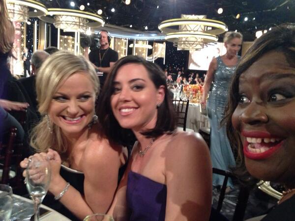 JimOHeir's tweet image. Right after Amy won she came to our table.  So exciting.