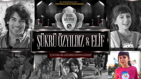 SukruOzyildiz's tweet photo. #onlaringozuyle sosyal sorumluluk projesi için güzeller güzeli Elif ve ben. #otizm de farkındalık en önemli unsurdur. http://t.co/iv4AK7mH8p