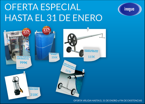 Nuevos productos en promoción hasta final de enero. Una gran oportunidad para conseguirlos a un precio increíble