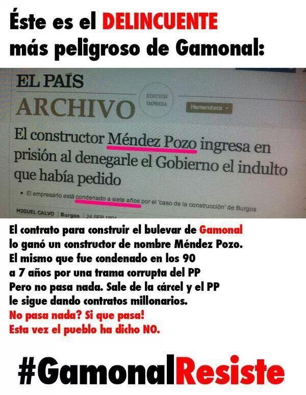 bakunin69's tweet photo. #GamonalResiste http://t.co/j17ISiVwmp