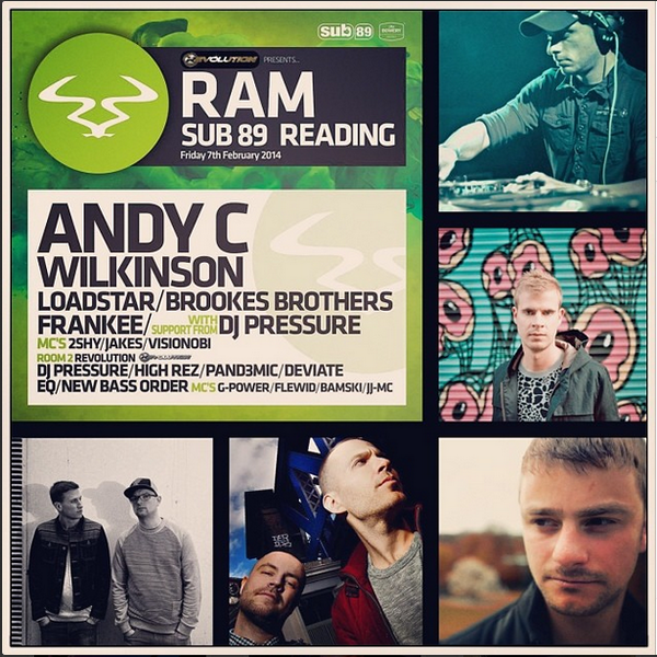 Let's see you Reading
#RAMreading

07/02/14- <a href="/ReadingSub89/">Sub89</a> 

<a href="/ANDYC_ram/">Andy C</a> <a href="/frankeemusic/">FRANKEE</a> +More

bitly.com/1cGsYHQ