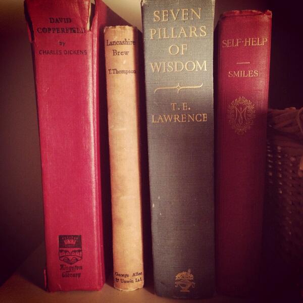 Dedicate a room full of inspiring books.
Brain food.