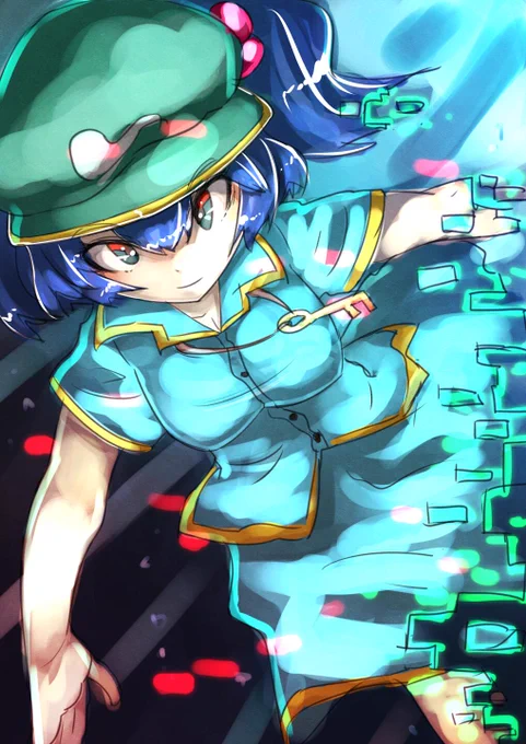 オプティカルカモフラージュ#深夜の真剣お絵描き60分一本勝負 