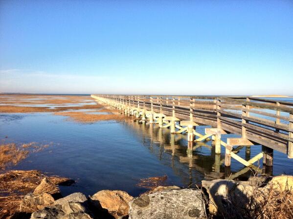 capecast's tweet image. Boardwalk to infinity at grays beach, yarmouthport! @capecodtimes #capecod