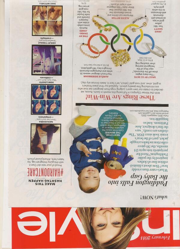 JanisSavitt's tweet photo. Helping countdown the @Olympics with @InStyle and my Wrap Gold &amp; Diamond #ring. http://t.co/Og7bOYyNju